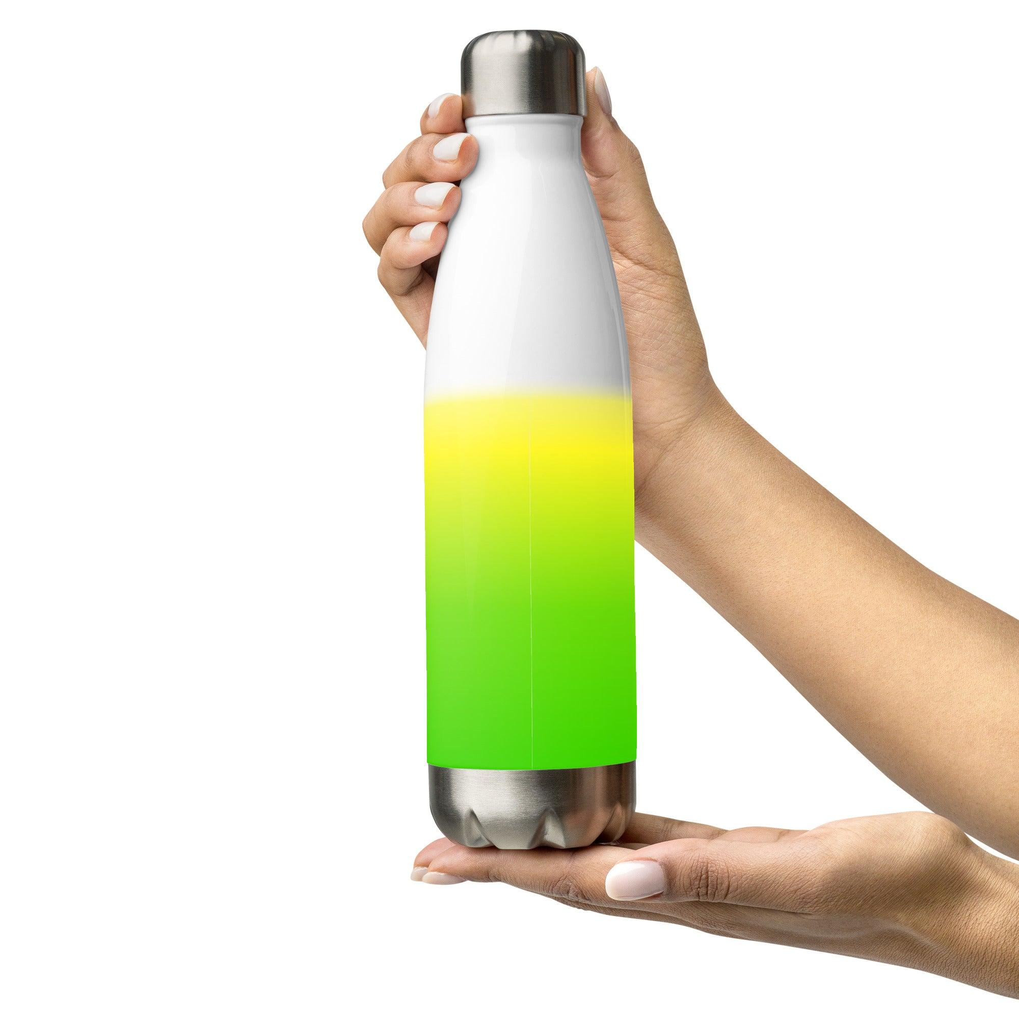 Trinkflasche "Supersonic" yellow green gradient - SUPERSONIC aero 4U