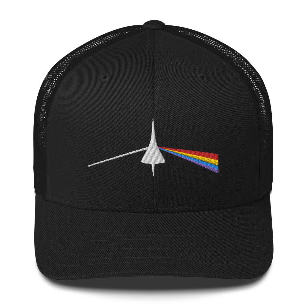 Trucker Cap "Dark Side of Supersonic" Round Cap Visor - SUPERSONIC aero 4U