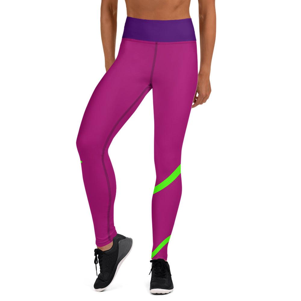 Yoga Leggings "The sky is the limit" pink - SUPERSONIC aero 4U